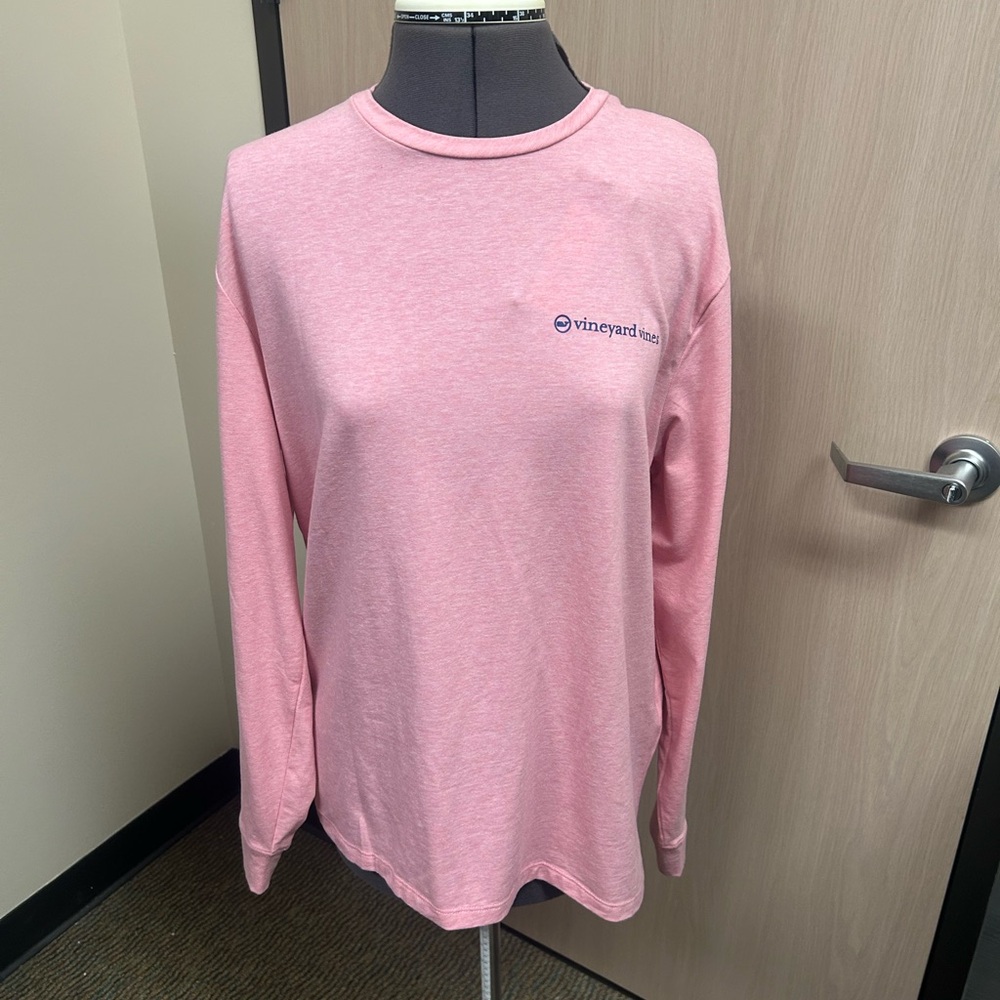 Vineyard Vines Light Pink Crewneck Top